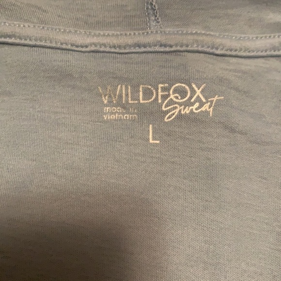 Wildfox Sweat light blue lightweight cardigan, new - Picture 10 of 12